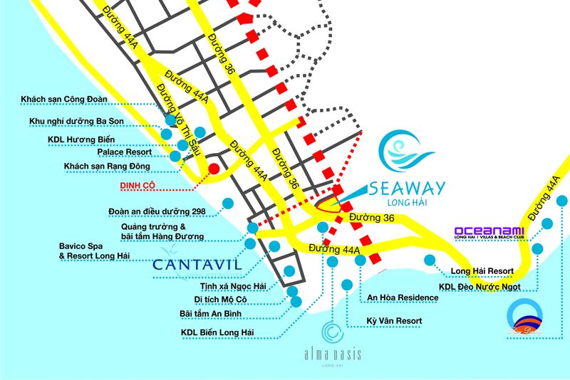 Seaway long hải vị trí tiện ích