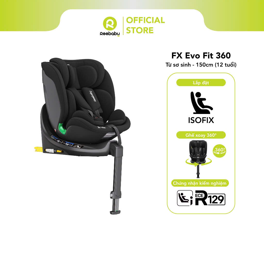 ghe-o-to-cho-be-tre-em-reebaby-C004-fx-evo-fit-360-xoay-360-so-sinh-0-tuoi-12-tuoi-shopee-tiktok-lazada-alibaba-amazon-concung