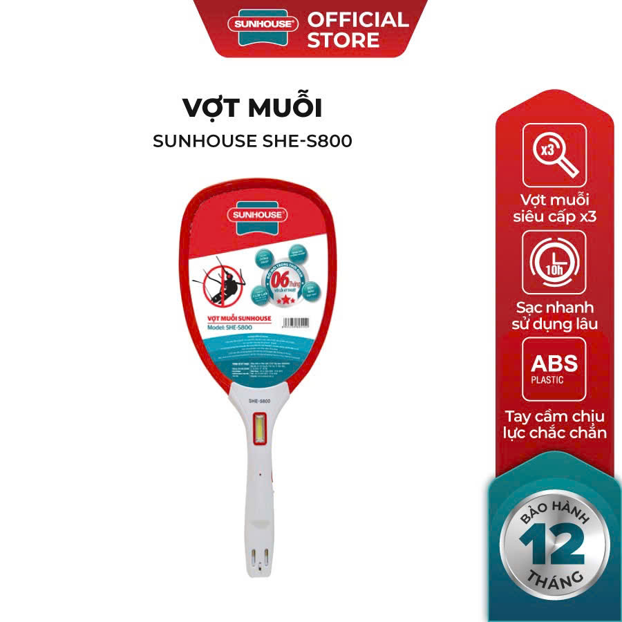 vot-muoi-bat-con-trung-sunhouse-SHE-S800-mau-do-shopee-lazada-tiktok-alibaba-meta-dienmayxanh-dienmaycholon