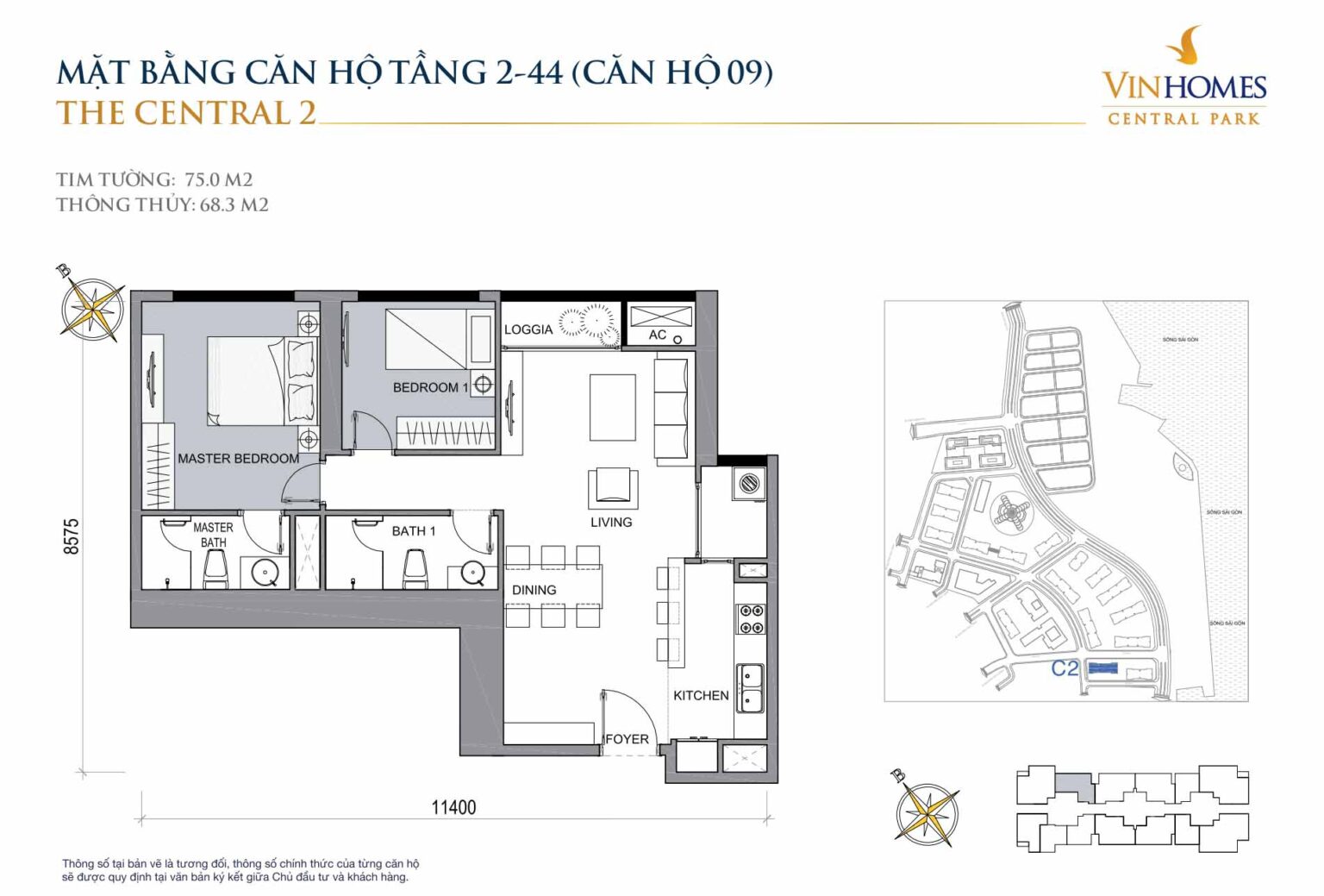 mat-bang-central-2-can-ho-C2-09-tang-2-44-vinhomes-central-park-rebiz-tan-cang-binh-thanh-sai-gon-tphcm