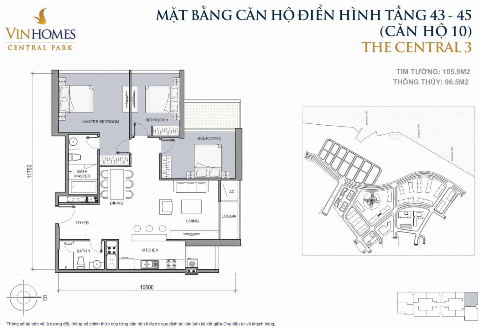 mat-bang-central-3-can-ho-C3-10-tang-43-45-vinhomes-central-park-rebiz-tan-cang-binh-thanh-sai-gon-tphcm