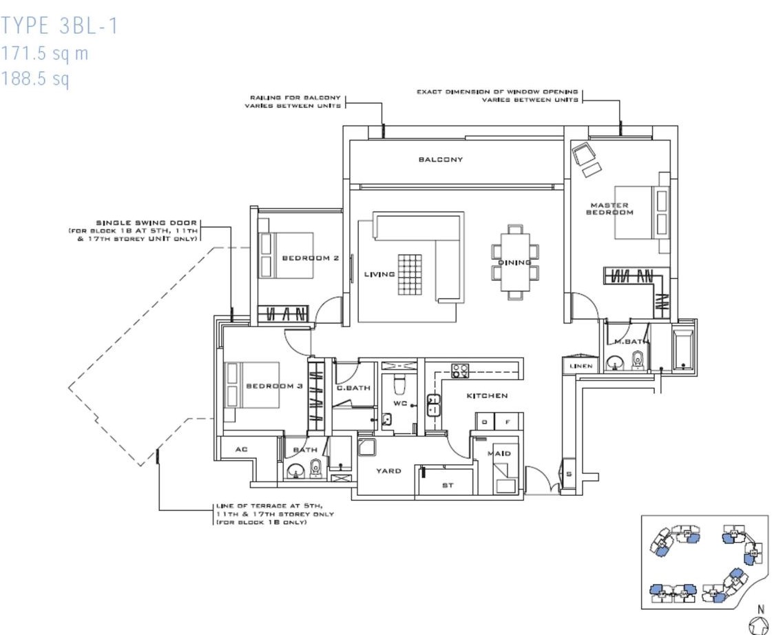 mat-bang-the-estella-172m2-189m2-3-phong-ngu+1-3wc-1lg-1-ban-cong