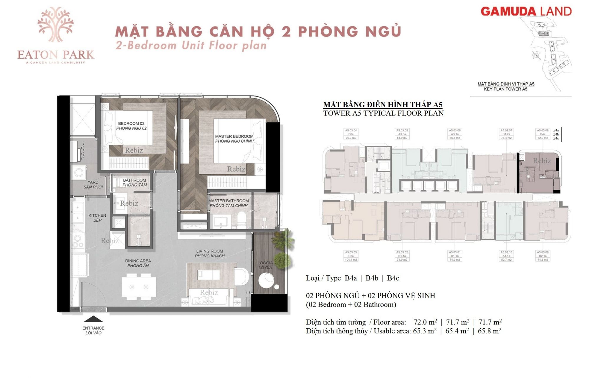 Layout-can-ho-2-Phong-ngu-Loai-B4a-B4b-B4c-toa-thap-A5-du-an-Eaton-Park-mai-chi-tho-gamuda