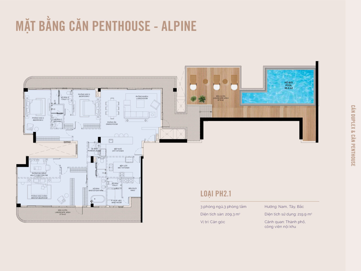 Mat-bang-layout-can-ho-penthouse-loai-PH2.1-Toa-Thap-A1-Alpine-Eaton-Park-63-Mai-Chi-Tho-phuong-binh-trung-quan-2-thu-duc-gamuda-land-rebiz