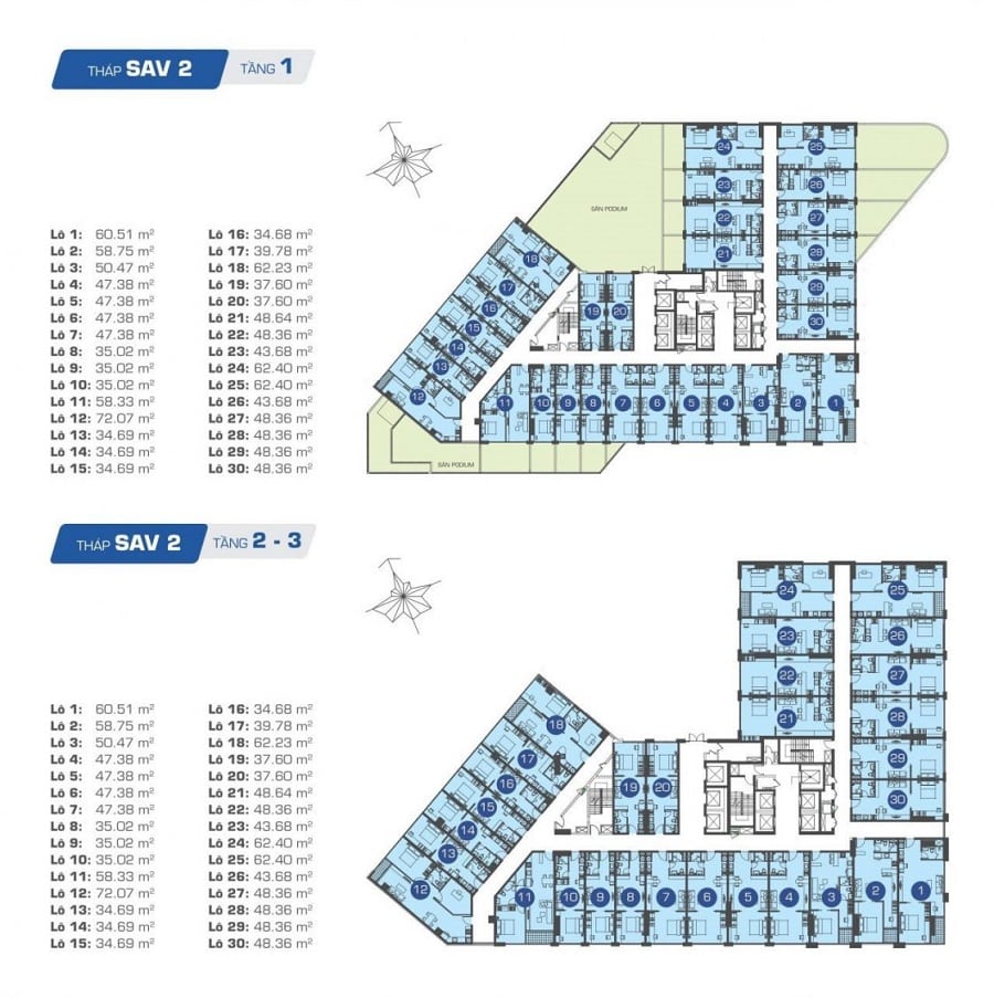 mat-bang-officetel-the-sun-avenue-thap-2-tang-1-2-3
