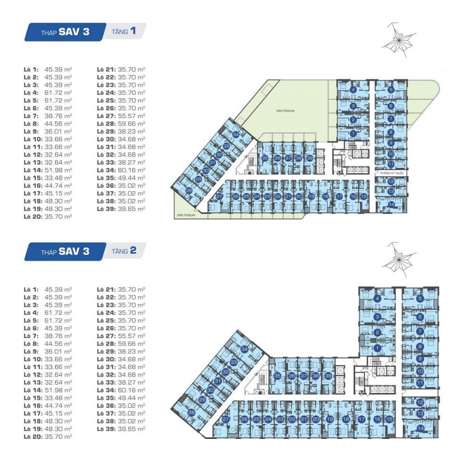mat-bang-officetel-the-sun-avenue-thap-3-tang-1-2