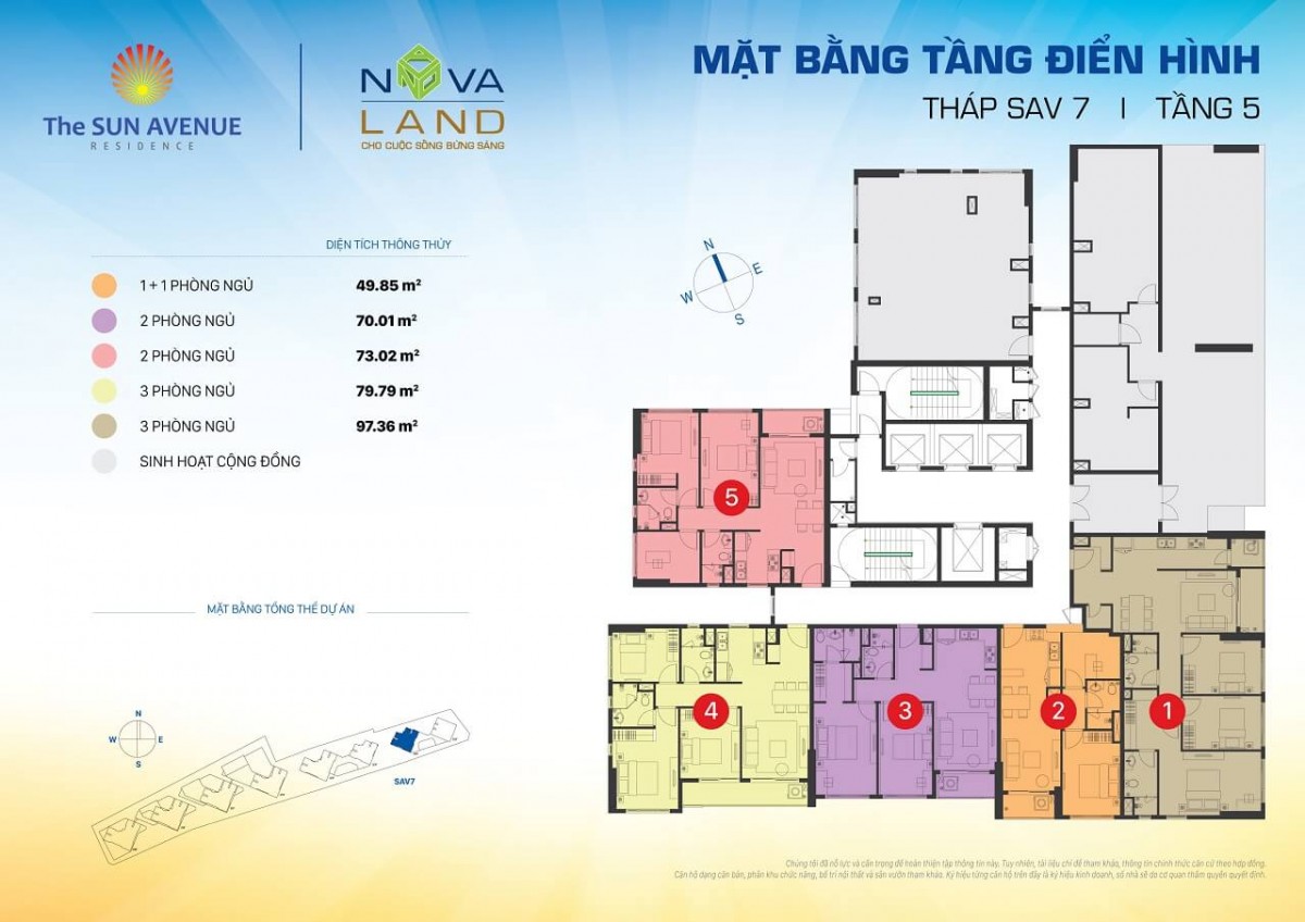mat-bang-the-sun-avenue-thap-7-tang-5