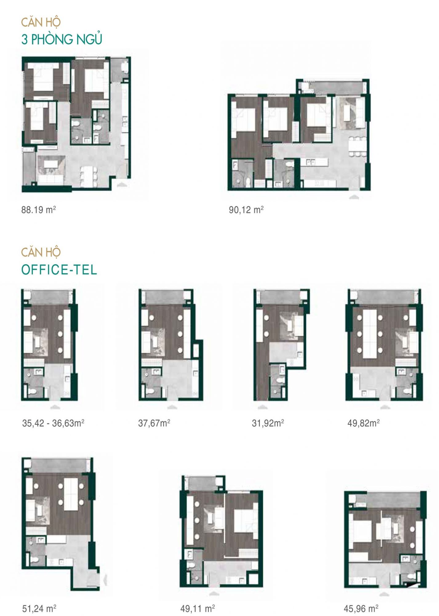 thiet-ke-3-phong-ngu-officetel