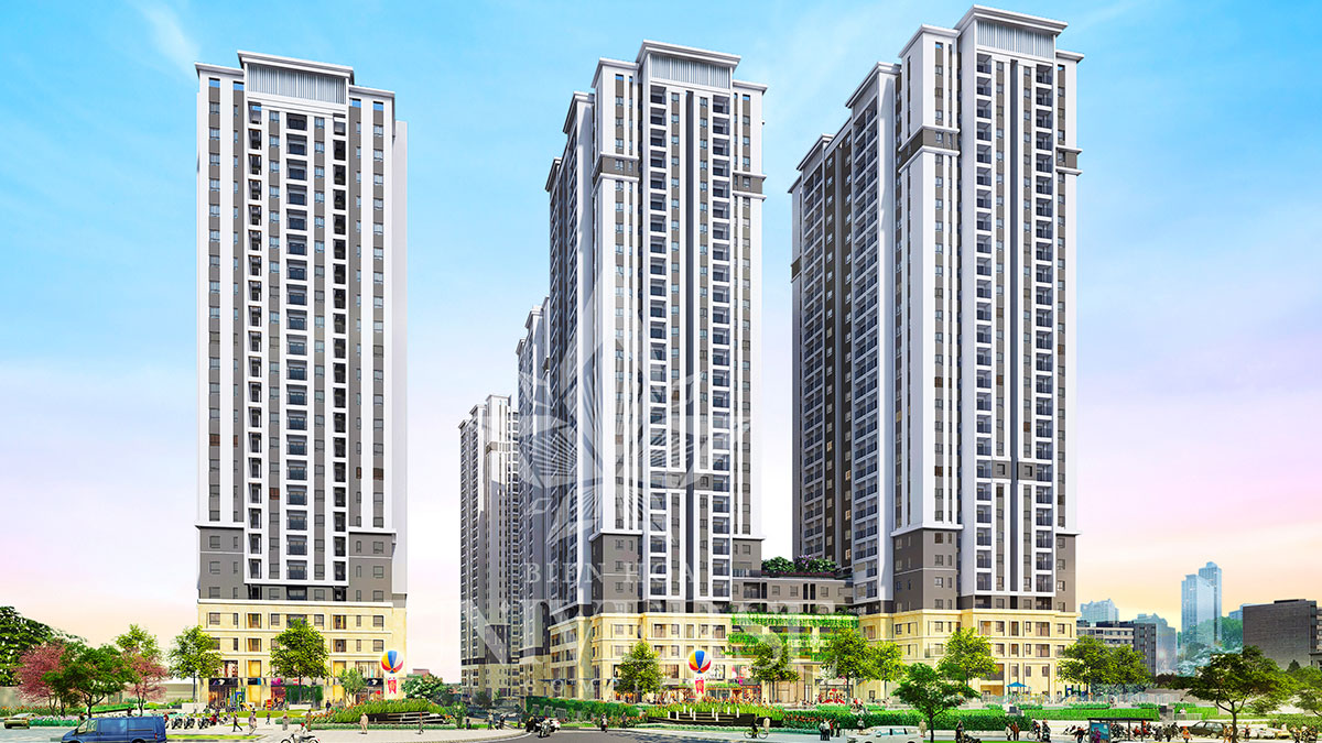 phối cảnh dự án Biên Hòa Universe Complex
