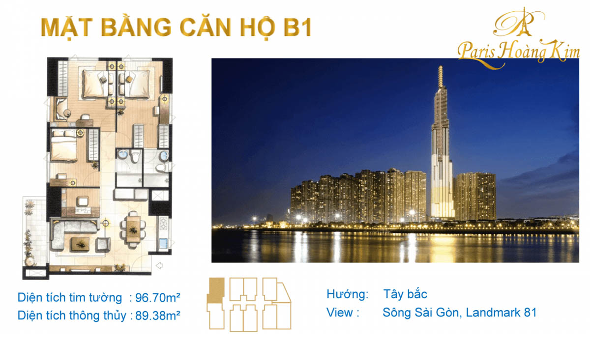 paris hoàng kim b1