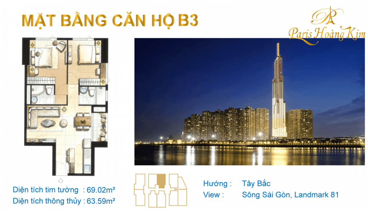 paris hoàng kim b3