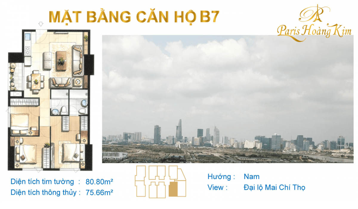 paris hoàng kim b7