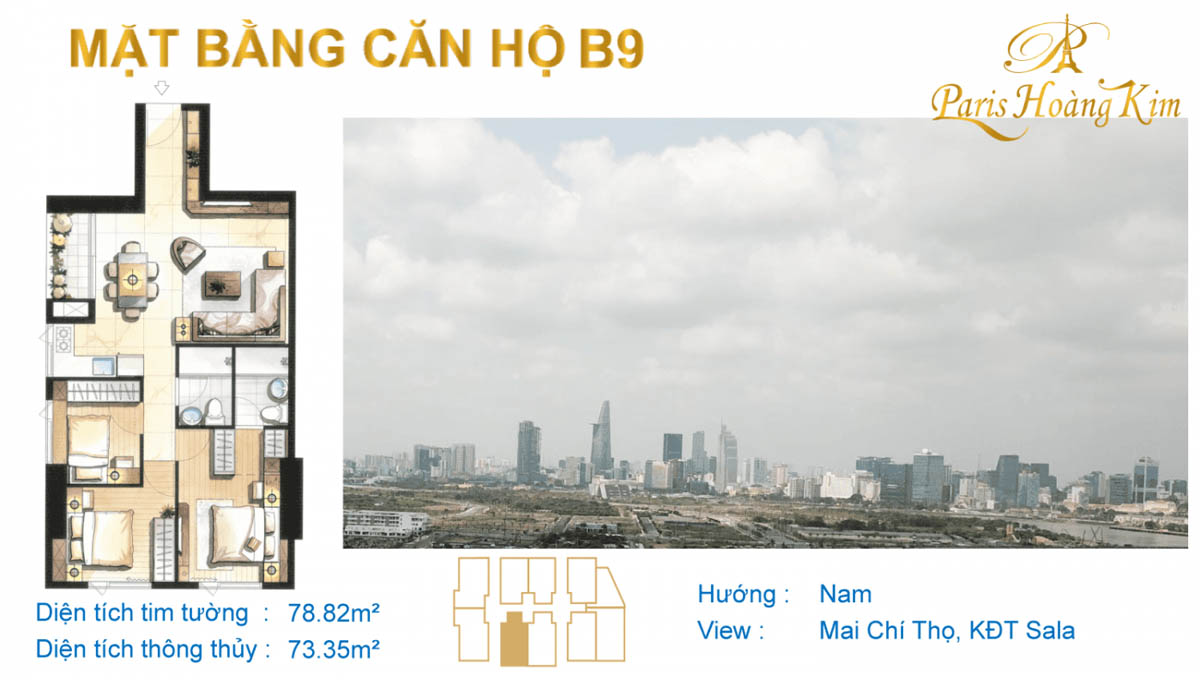 paris hoàng kim b9