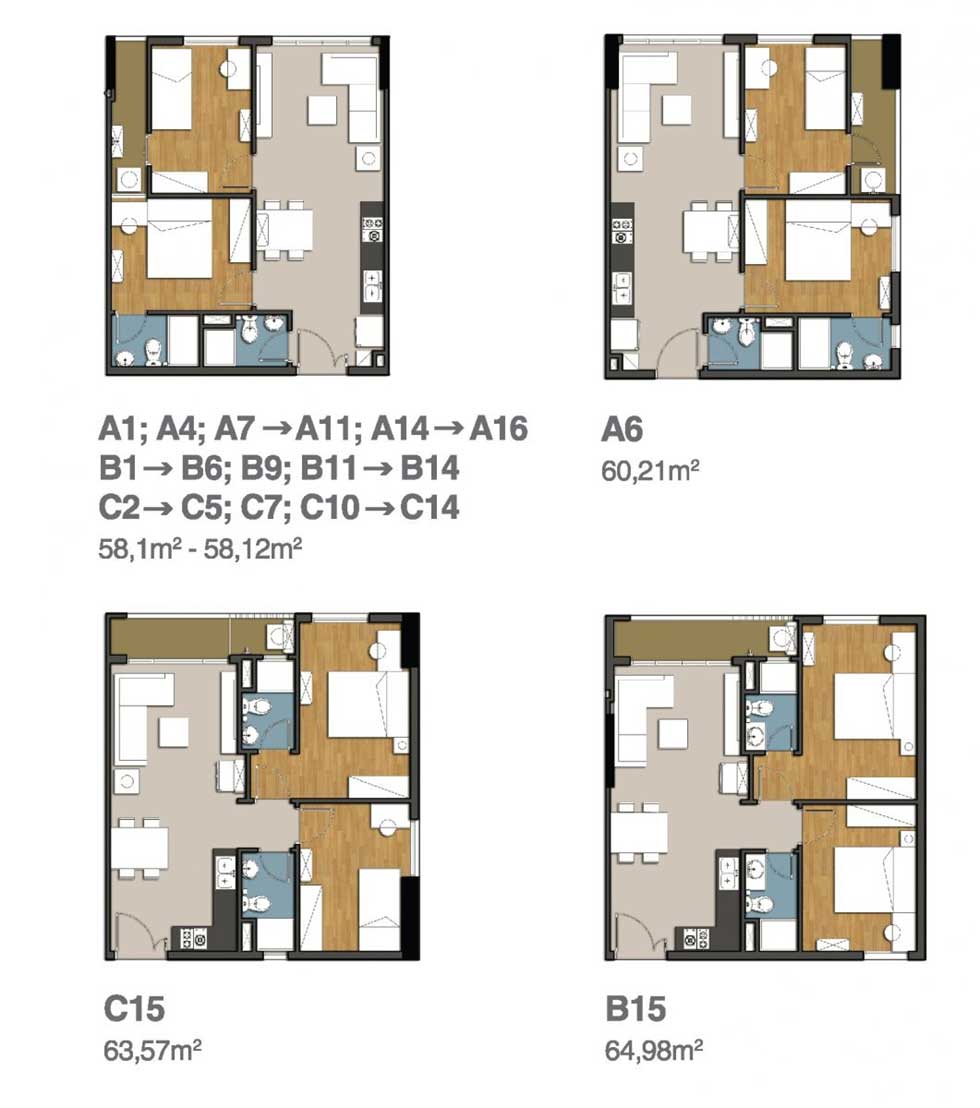 9 view apartment